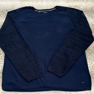 Buffalo David Bitton Dark Blue Sweater